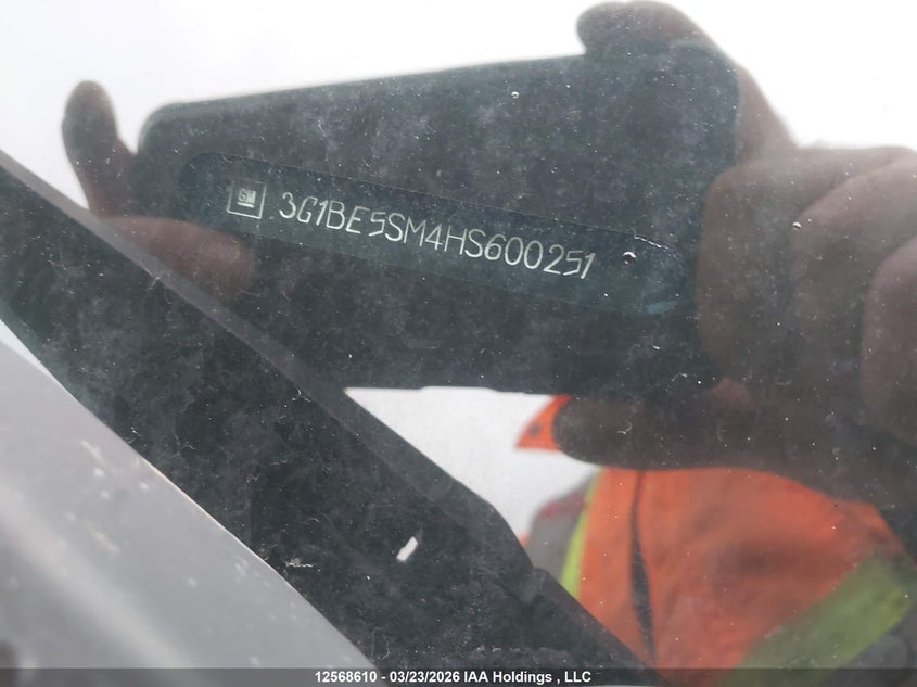 2017 Chevrolet Cruze Lt VIN: 3G1BE5SM4HS600251 Lot: 12568610