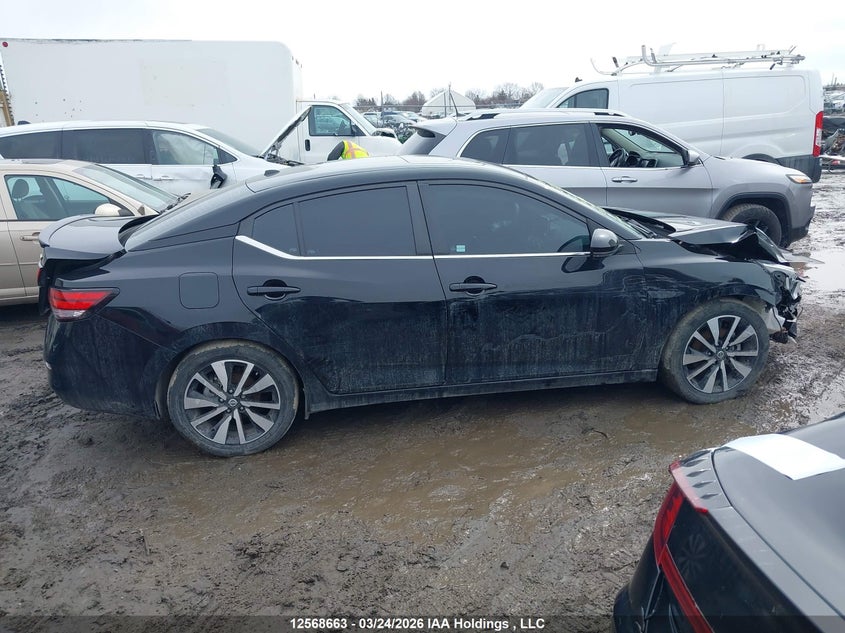 2022 Nissan Sentra Sv VIN: 3N1AB8CV9NY245643 Lot: 12568663