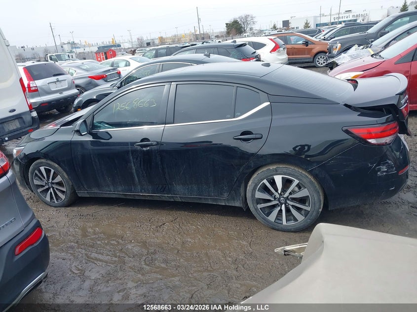 2022 Nissan Sentra Sv VIN: 3N1AB8CV9NY245643 Lot: 12568663