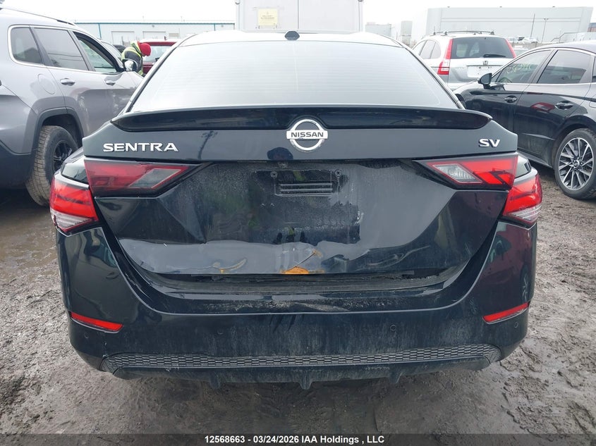 2022 Nissan Sentra Sv VIN: 3N1AB8CV9NY245643 Lot: 12568663