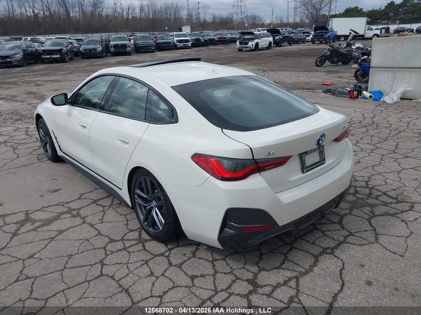 Vin: wby73aw04rfr92266, lot: 2962708, bmw i4 edrive 40 20243