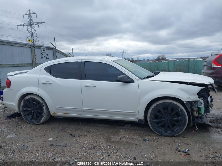 2013 Dodge Avenger Se VIN: 1C3CDZAB4DN635029 Lot: 12568720