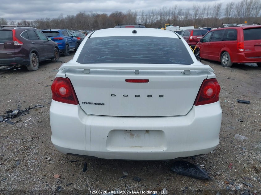 2013 Dodge Avenger Se VIN: 1C3CDZAB4DN635029 Lot: 12568720