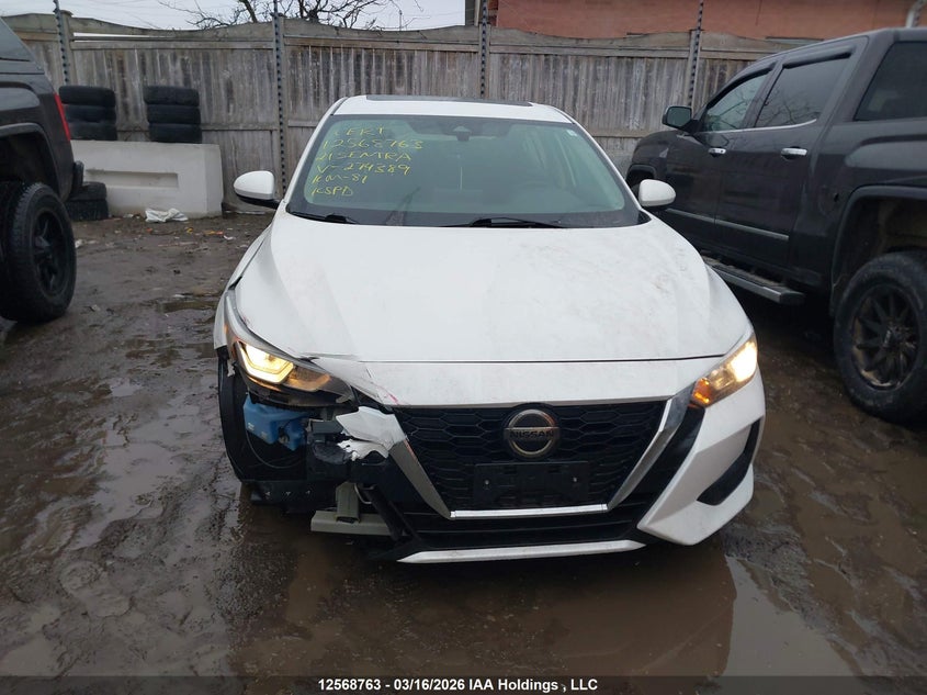 2021 Nissan Sentra Sv VIN: 3N1AB8CV3MY274389 Lot: 12568763