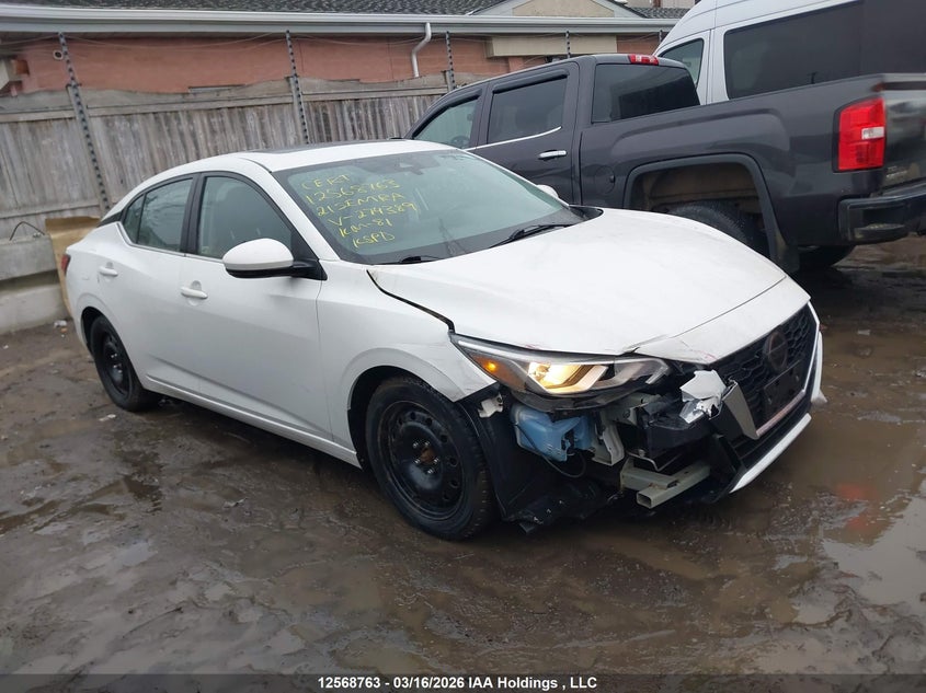 2021 Nissan Sentra Sv VIN: 3N1AB8CV3MY274389 Lot: 12568763
