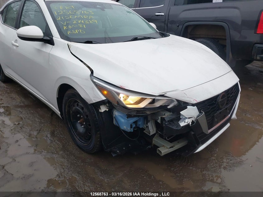 2021 Nissan Sentra Sv VIN: 3N1AB8CV3MY274389 Lot: 12568763