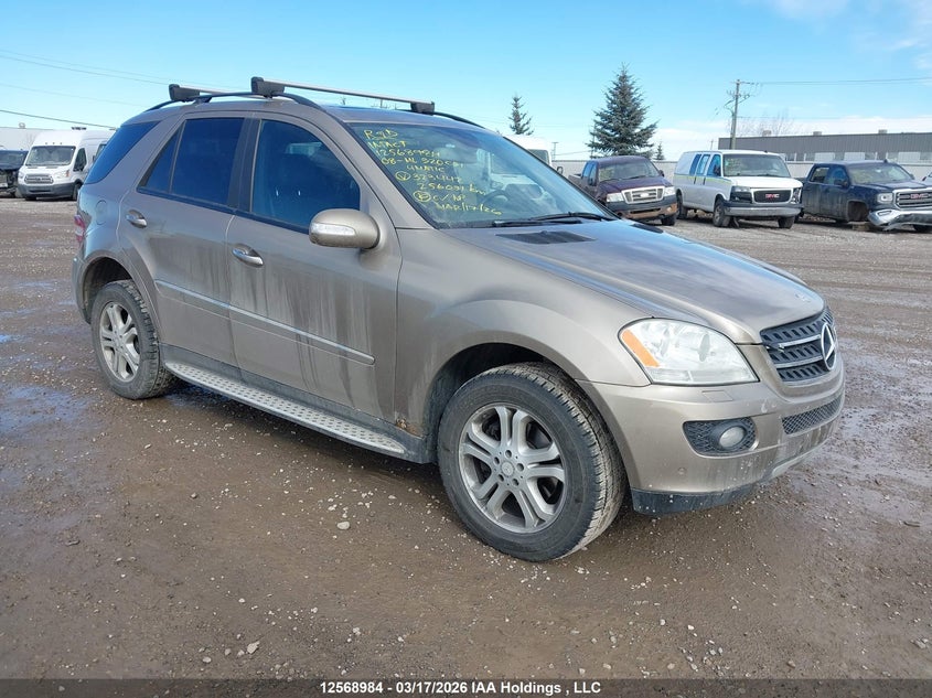 4JGBB22E08A323442 2008 Mercedes-Benz Ml 320 Cdi 4Matic auction photo 1