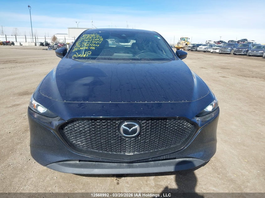 2021 Mazda 3 Preferred VIN: JM1BPBLL4M1301344 Lot: 12568992