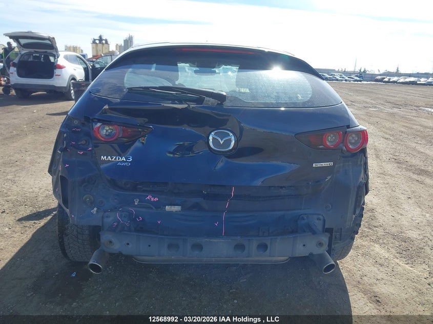 2021 Mazda 3 Preferred VIN: JM1BPBLL4M1301344 Lot: 12568992