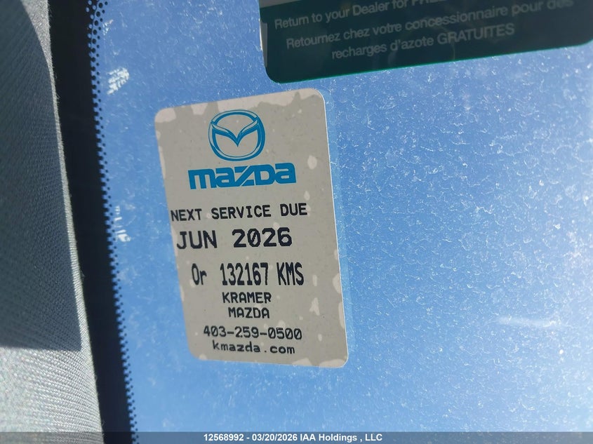 2021 Mazda 3 Preferred VIN: JM1BPBLL4M1301344 Lot: 12568992