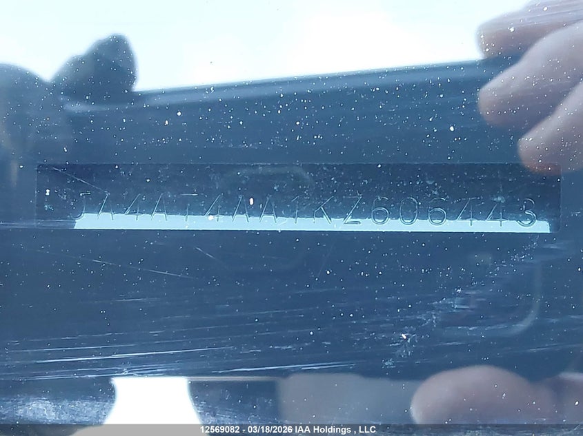 2019 Mitsubishi Eclipse Cross Le/Sp VIN: JA4AT4AA1KZ606443 Lot: 12569082