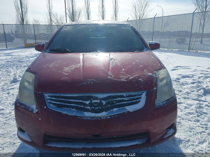 2010 Nissan Sentra 2.0/2.0S/Sr/2.0Sl VIN: 3N1AB6AP9AL695664 Lot: 12569091