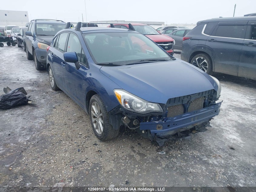 Vin: jf1gpac68ch207795, lot: 2963192, subaru impreza 2.0i touring package 20121