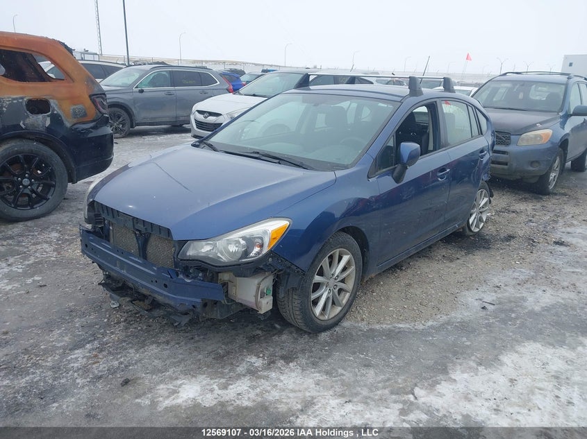 Vin: jf1gpac68ch207795, lot: 2963192, subaru impreza 2.0i touring package 20122