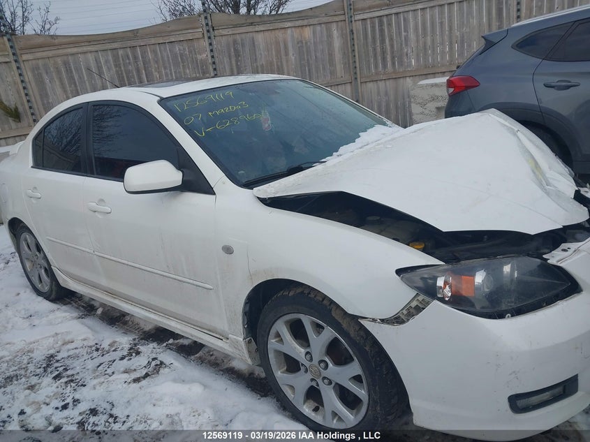 2007 Mazda Mazda3 VIN: JM1BK323371628960 Lot: 12569119