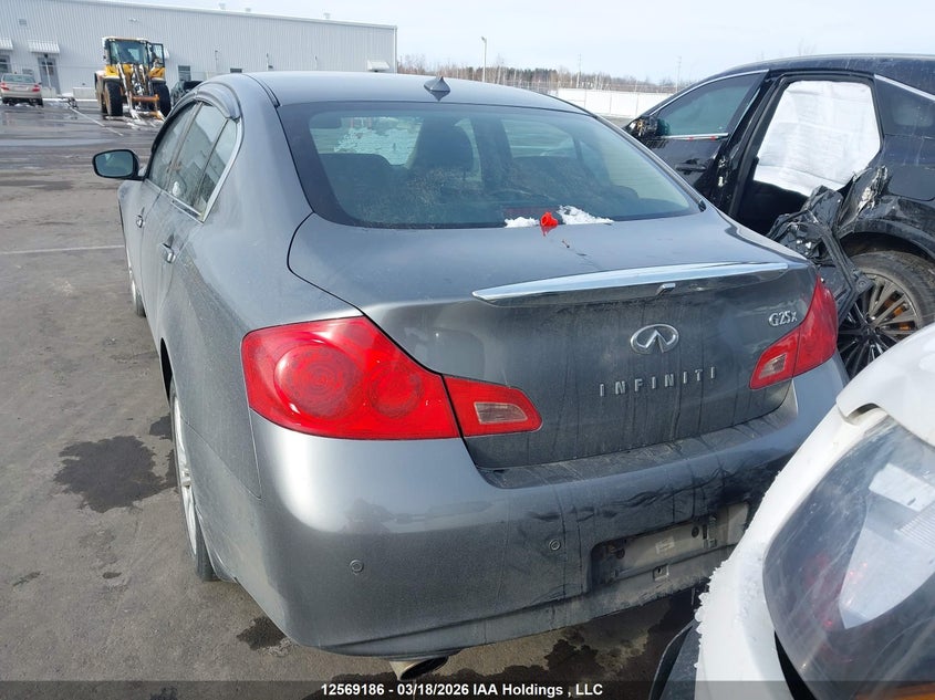 2011 Infiniti G25X VIN: JN1DV6AR5BM652615 Lot: 12569186