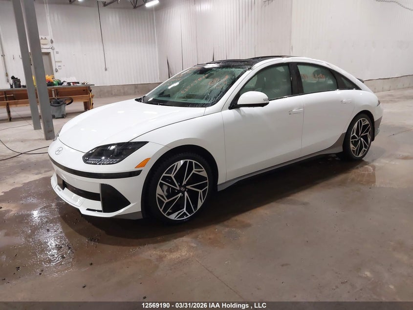 Vin: kmhm54ac1ra069141, lot: 2963286, hyundai ioniq 6 limited 20242