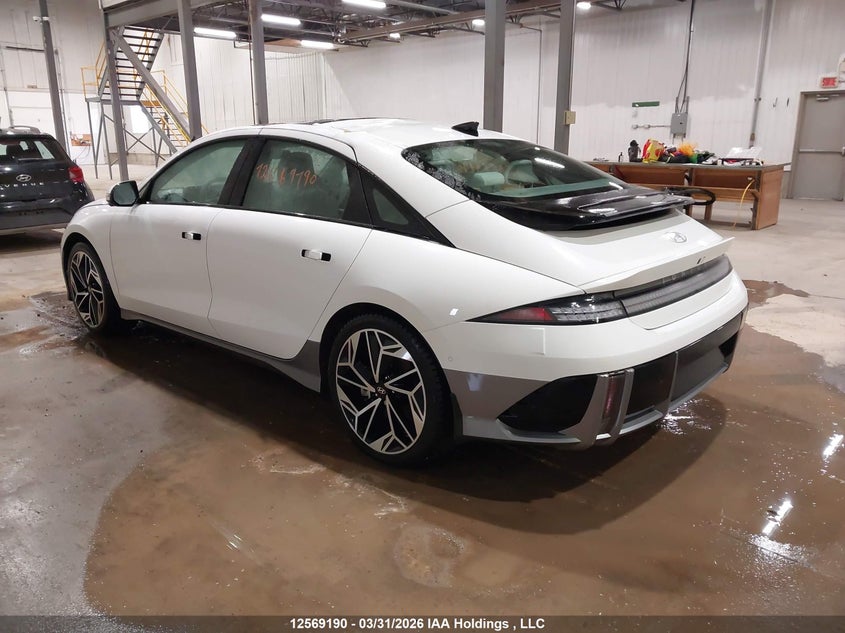 Vin: kmhm54ac1ra069141, lot: 2963286, hyundai ioniq 6 limited 20243