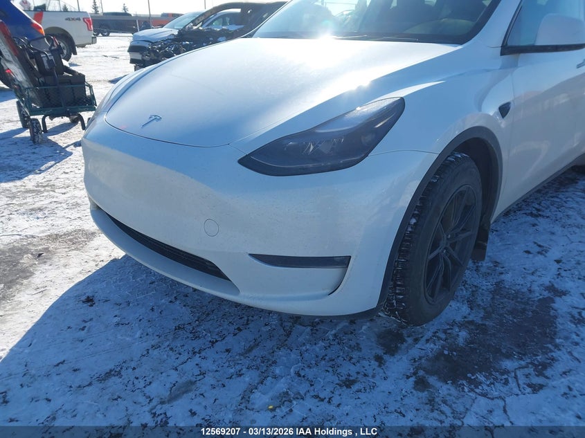 2024 Tesla Model Y VIN: 7SAYGAEE7RF074591 Lot: 12569207