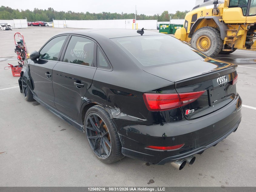 2018 AUDI S3 SEDAN 2.0L I-4 DI, DOHC, VVT, TURBO, 292HP