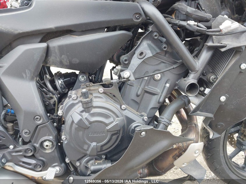 2024 Yamaha Yzfr7 VIN: JYARM38N5RA001256 Lot: 12569356