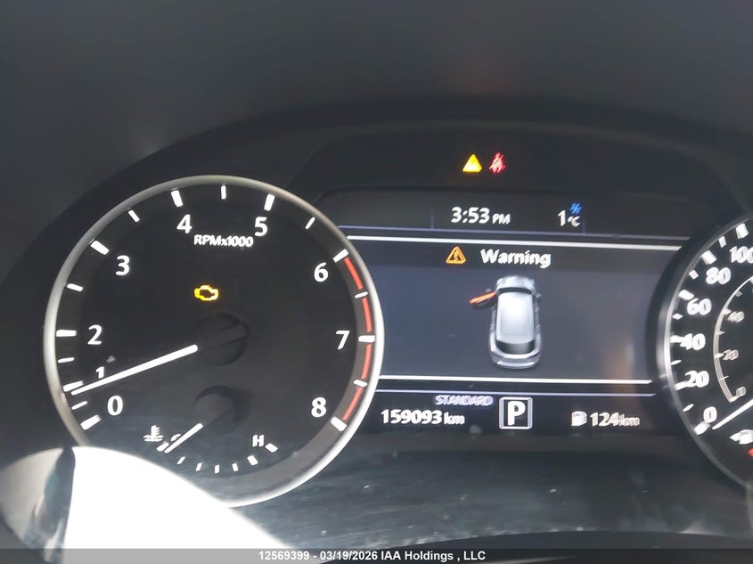 2019 Infiniti Qx50 Autograph/Essential/Luxe/Proactive/Sensory VIN: 3PCAJ5M35KF129522 Lot: 12569399