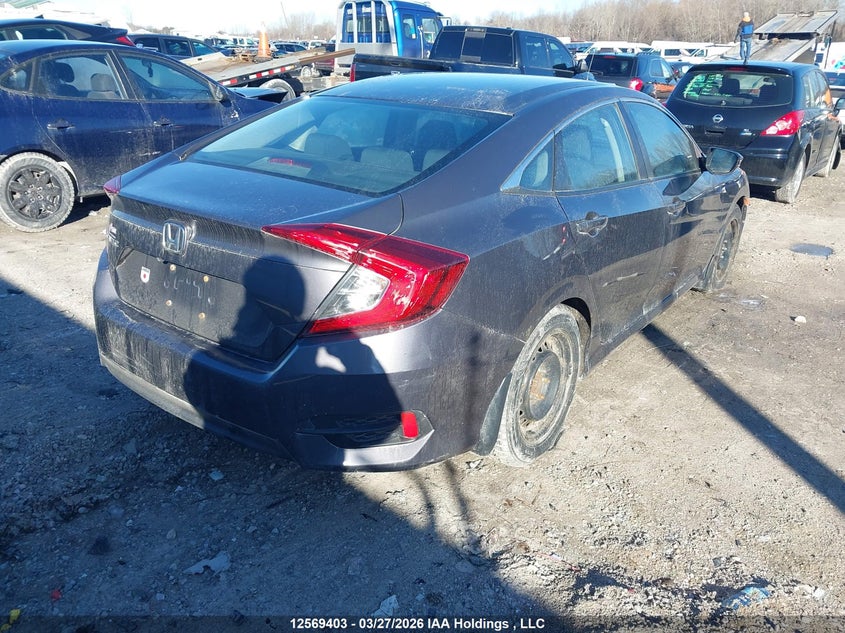 Vin: 2hgfc2e21gh007876, lot: 2963513, honda civic dx 20164