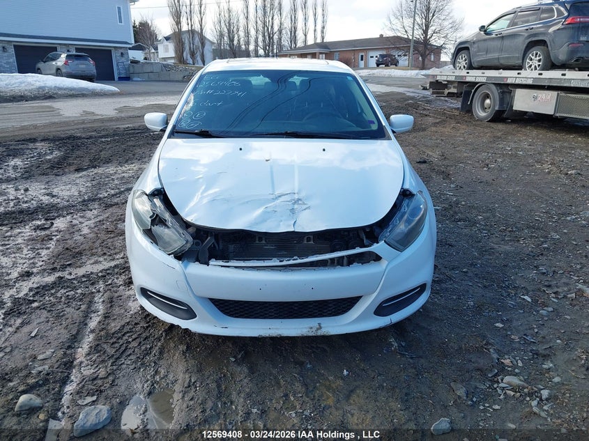 2015 Dodge Dart Sxt VIN: 1C3CDFBB1FD227741 Lot: 12569408