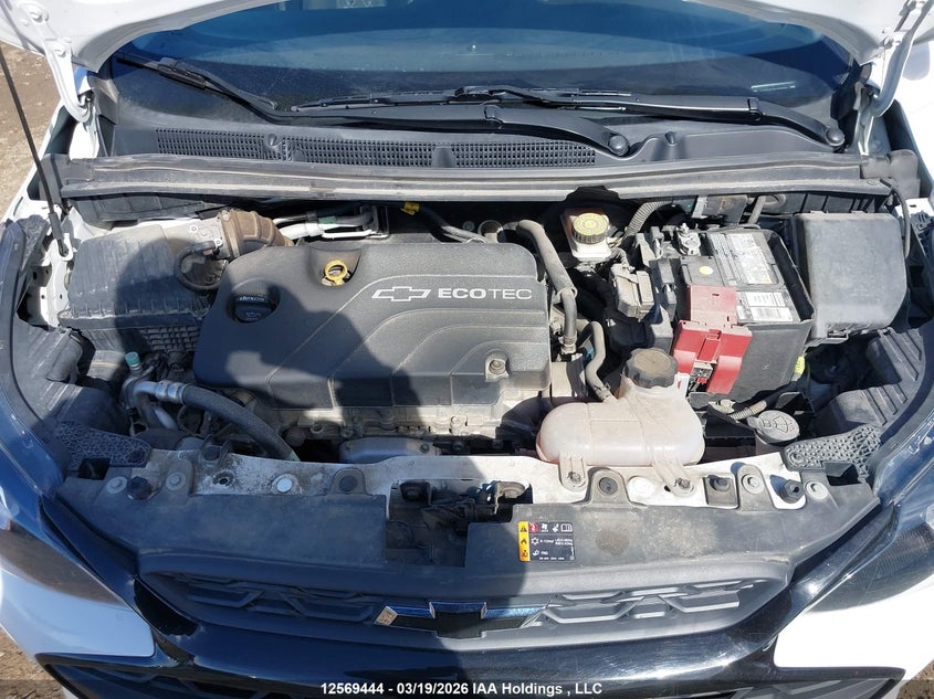 2022 CHEVROLET SPARK HATCHBACK 1.4L I-4 DOHC, VVT, 98HP