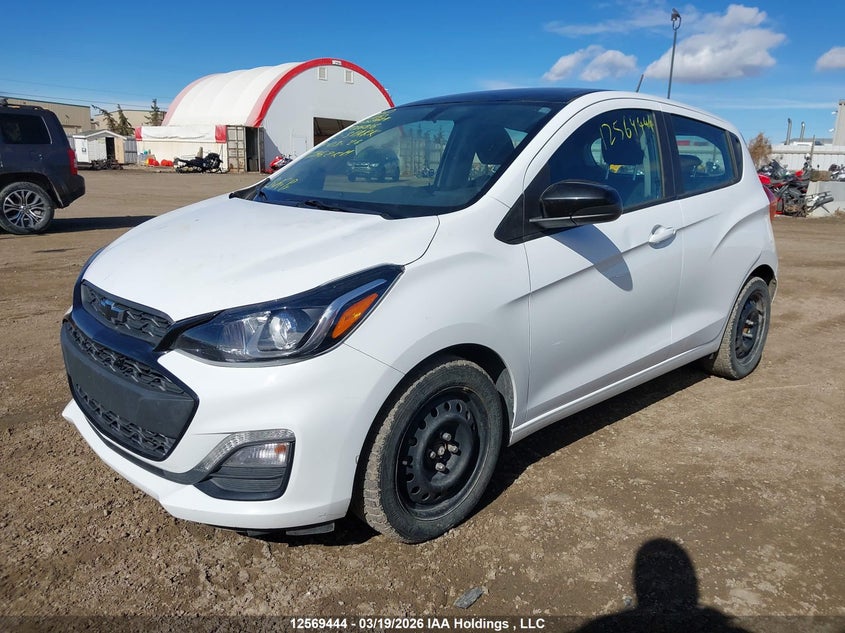 2022 CHEVROLET SPARK HATCHBACK 1.4L I-4 DOHC, VVT, 98HP