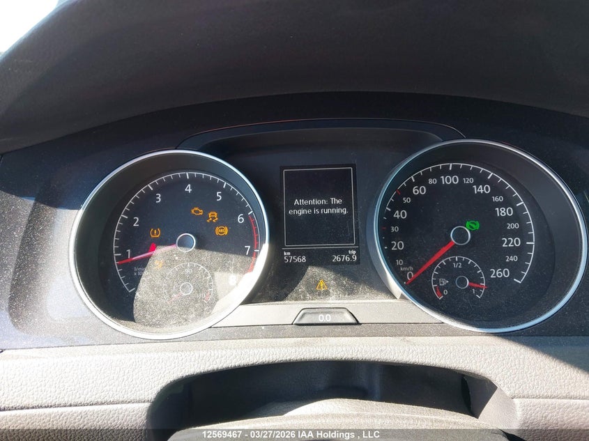 2021 Volkswagen Golf VIN: 3VWG57AU0MM001451 Lot: 12569467