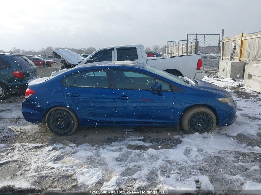 2014 Honda Civic Ex 4Dr VIN: 2HGFB2F54EH043280 Lot: 12569508