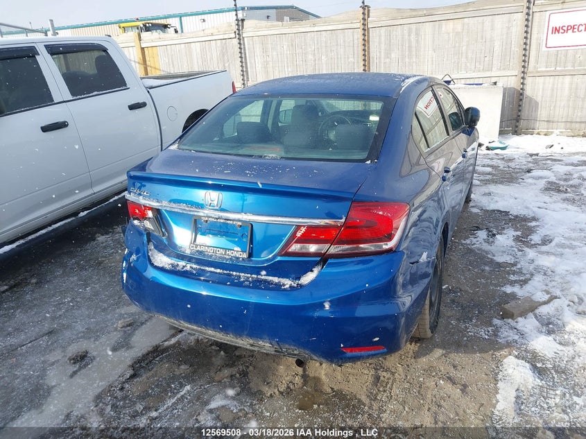 2014 Honda Civic Ex 4Dr VIN: 2HGFB2F54EH043280 Lot: 12569508