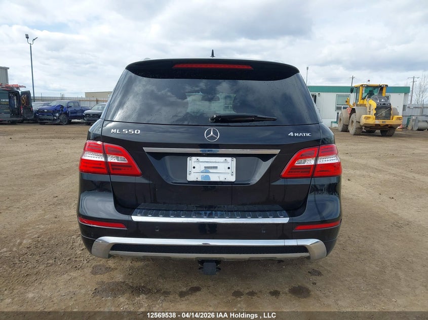 2012 Mercedes-Benz Ml 550 4Matic VIN: 4JGDA7DB7CA056546 Lot: 12569538