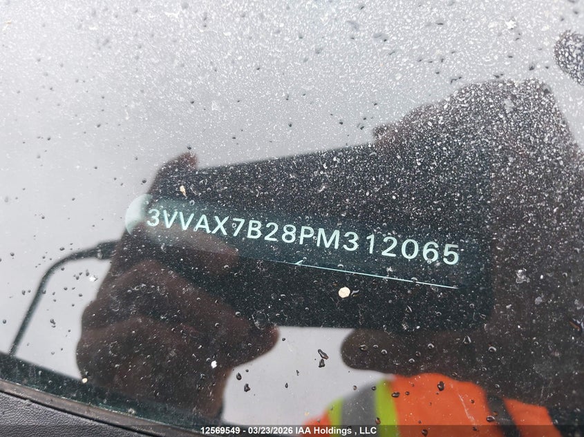 2023 Volkswagen Taos Trendline VIN: 3VVAX7B28PM312065 Lot: 12569549