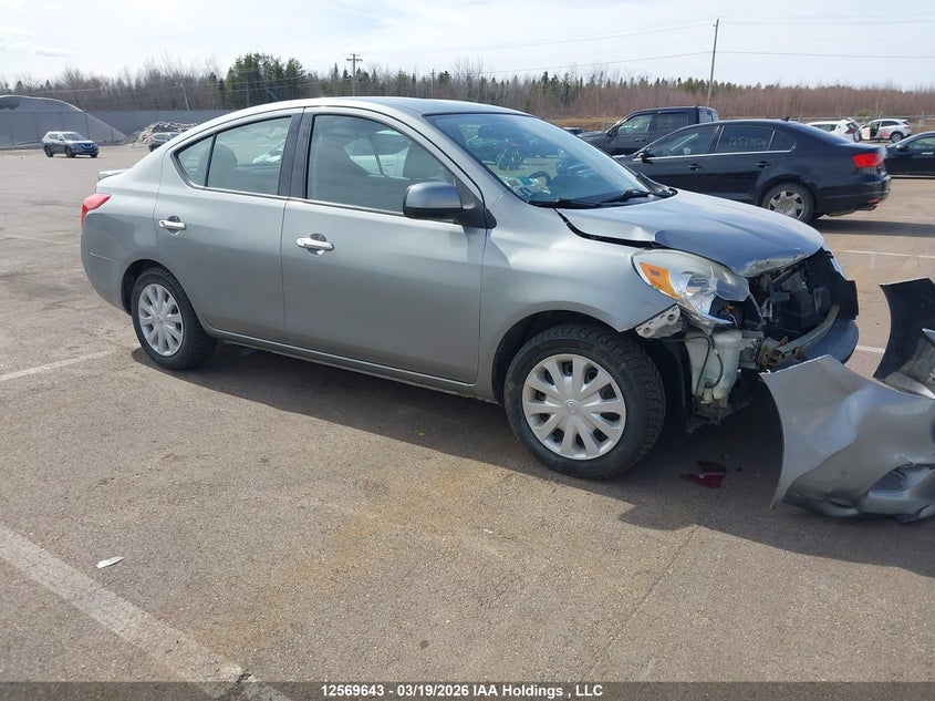 3N1CN7AP9EL849091 2014 Nissan Versa 1.6 S/1.6 Sl/1.6 Sv auction photo 1