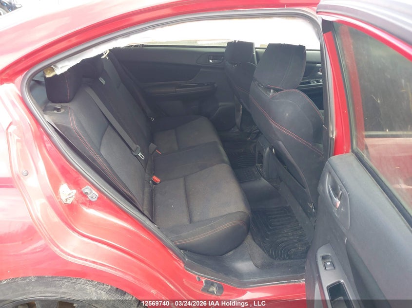 2015 Subaru Wrx Premium VIN: JF1VA1D66F9831665 Lot: 12569740