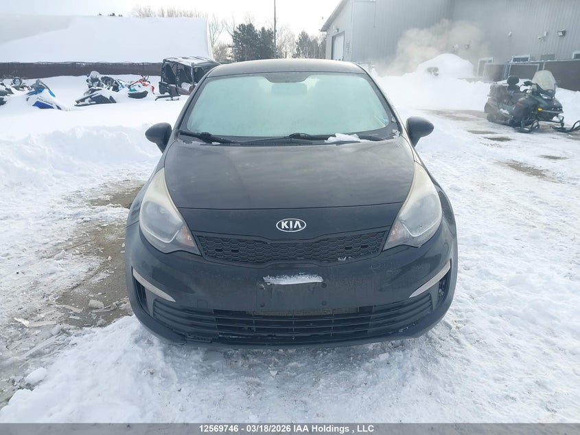 2016 Kia Rio Ex/Ex+ W/Sunroof/Lx/Lx+/Lx+ Eco/Sx VIN: KNADM4A36G6008629 Lot: 12569746