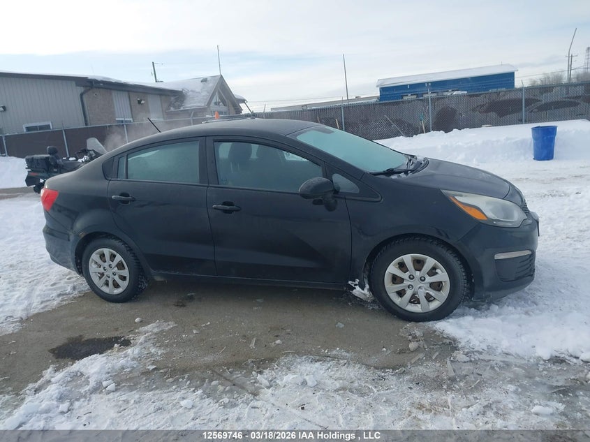2016 Kia Rio Ex/Ex+ W/Sunroof/Lx/Lx+/Lx+ Eco/Sx VIN: KNADM4A36G6008629 Lot: 12569746