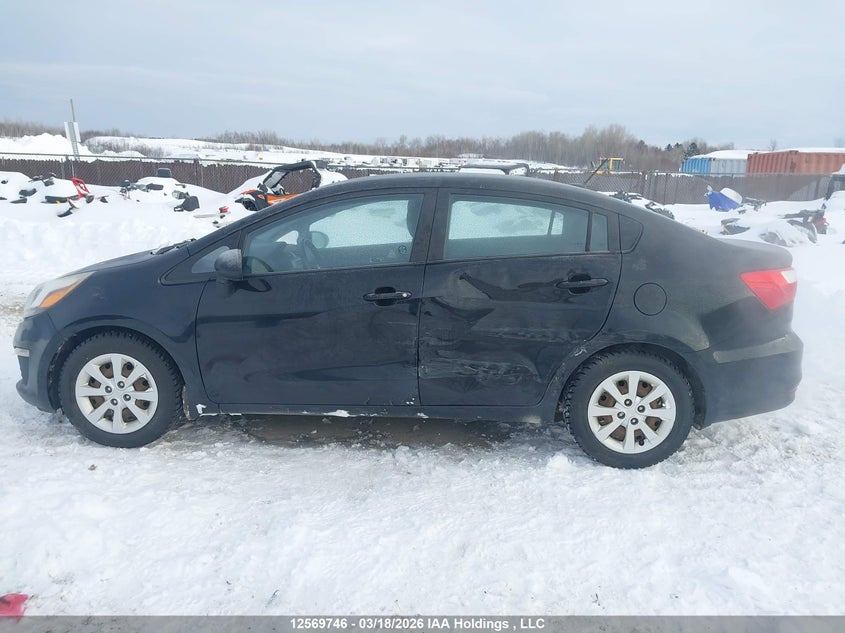 2016 Kia Rio Ex/Ex+ W/Sunroof/Lx/Lx+/Lx+ Eco/Sx VIN: KNADM4A36G6008629 Lot: 12569746