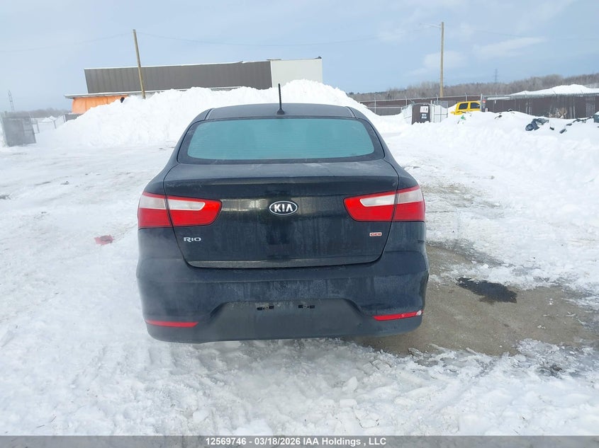 2016 Kia Rio Ex/Ex+ W/Sunroof/Lx/Lx+/Lx+ Eco/Sx VIN: KNADM4A36G6008629 Lot: 12569746