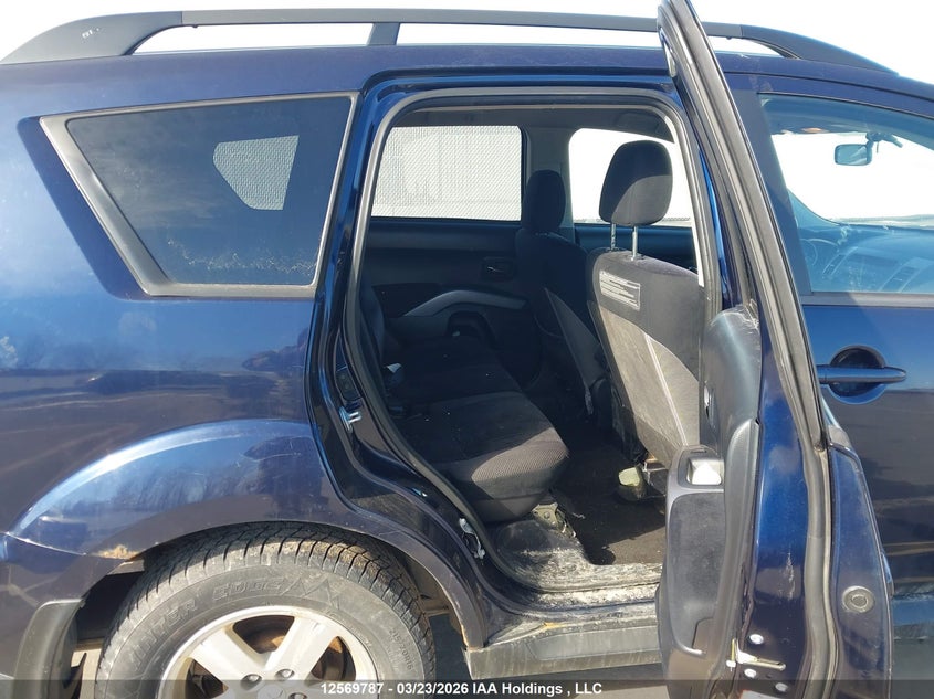 2010 Mitsubishi Outlander Xls VIN: JA4JT3AX6AZ604863 Lot: 12569787