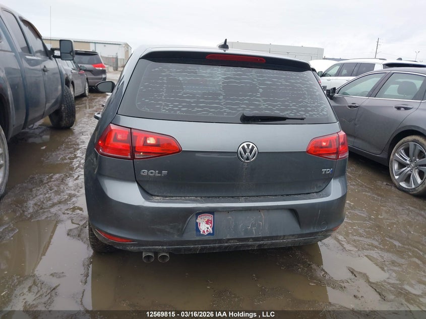 2015 Volkswagen Golf Tdi VIN: 3VW2A7AU0FM079995 Lot: 12569815