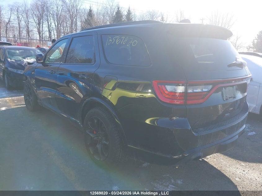 Vin: 1c4sdjct8rc184592, lot: 2963939, dodge durango r/t 20243