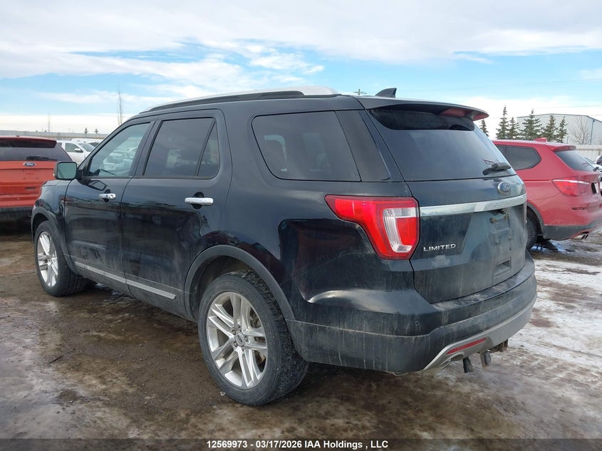 Vin: 1fm5k8f86ggd07584, lot: 2964099, ford explorer limited 20163