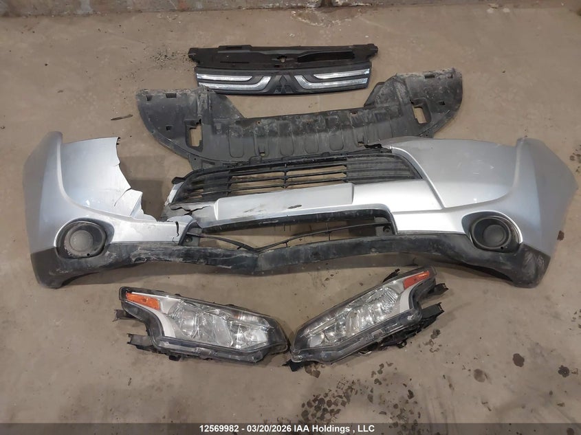 2014 Mitsubishi Outlander VIN: JA4AZ2A34EZ600824 Lot: 12569982