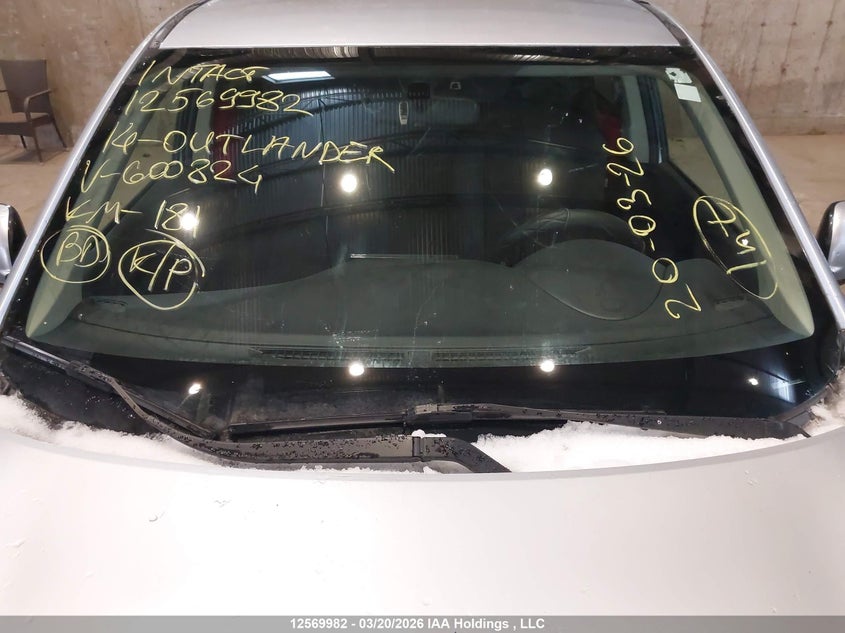 2014 Mitsubishi Outlander VIN: JA4AZ2A34EZ600824 Lot: 12569982