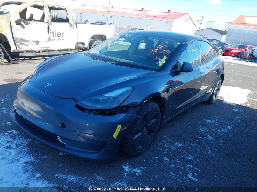 Vin: 5yj3e1ea8nf339488, lot: 2964150, tesla model 3 rwd/standard range 20222