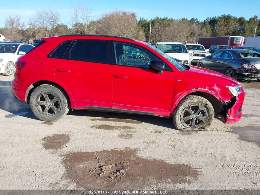 2021 Audi Q3 45 Progressiv VIN: WA1EECF36M1106666 Lot: 12570113