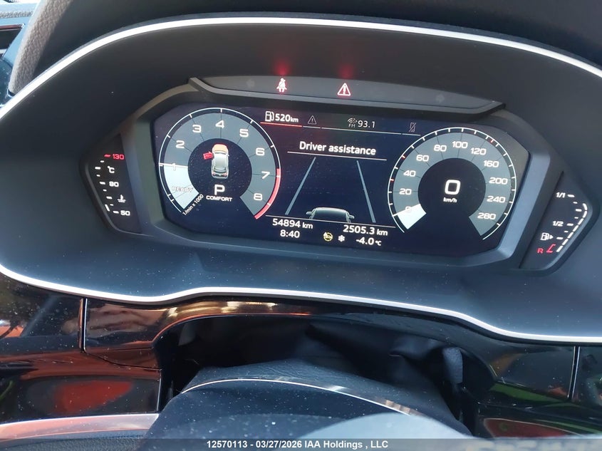 2021 Audi Q3 45 Progressiv VIN: WA1EECF36M1106666 Lot: 12570113